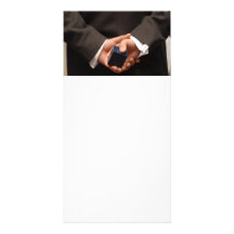 Anneau de mariage cartes de vœux avec photo