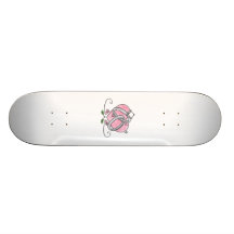 Anneaux de mariage/bagues de fiançailles skateboard customisable