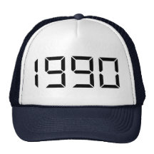Année de la naissance - 1990 - anniversaire casquette de camionneur