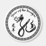 Année du dragon 2012 - nouvelle année chinoise aimants