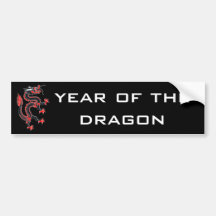 Année du dragon adhésifs pour voiture