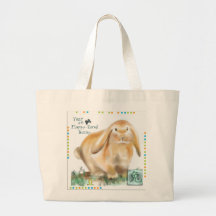 Année du lapin Souple-À oreilles/de nouvelle année Sacs