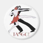 Années '20 de tango aimants pour réfrigérateur