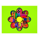 Années '60 flower power faire-part