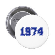 Anniversaire 1974 pin's avec agrafe