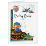 Anniversaire de bébé carte