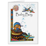 Anniversaire de bébé carte de vœux
