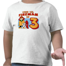 Anniversaire de pompier de Lil 3ème T-shirts
