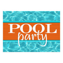 Anniversaire de réception au bord de la piscine bristols personnalisés
