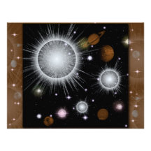 Anniversaire de thème de l'espace faire-parts