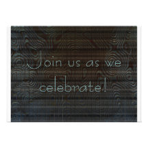 Anniversaire déprimé d'abrégé sur obscurité invitations
