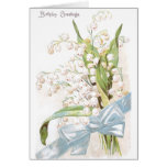 Anniversaire du muguet cartes