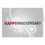 Anniversaire heureux carte de vœux