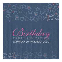 Anniversaire Invitationz de superstars
