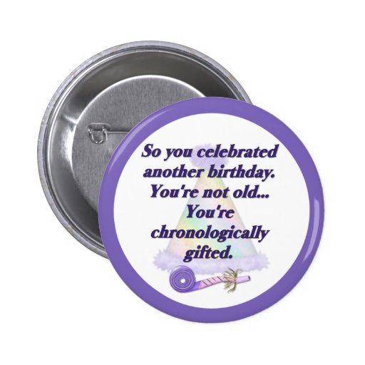 Anniversaire non vieil badges