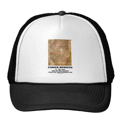 ANNONCE 1300 une de Runicus C. de codex des textes Casquettes
