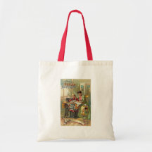 Annonce de machine à coudre de chanteur "la premiè sacs en toile
