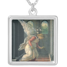Annonce par Sandro Botticelli, art de Renaissance Colliers Personnalisés