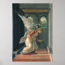 Annonce par Sandro Botticelli, art de Renaissance Posters