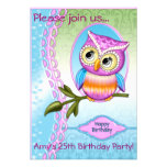 Annonces mignonnes d'invitations d'anniversaire de