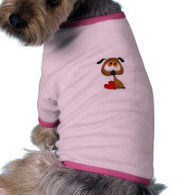anny vêtement de son animal d'estime tee-shirts pour animaux domestiques