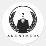 Anonymous Logo Autocollants