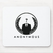 Anonymous Logo Tapis De Souris