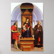 Ansidei Madonna Posters