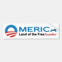 Anti adhésif pour pare-chocs d'Obama - Omerica Autocollants Pour Voiture