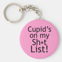 Anti cadeaux de cupidon porte-clefs