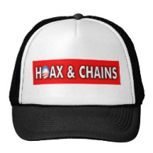 Anti canular d'Obama et chapeau de chaînes Casquettes