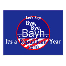 Anti carte postale de BAYH Indiana