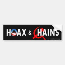 anti de chaînes d'Obama adhésif pour pare-chocs de Adhésif Pour Voiture
