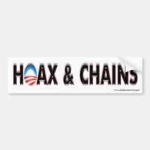 Anti de chaînes d'Obama adhésif pour pare-chocs de Adhésif Pour Voiture