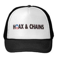 anti de chaînes d'Obama chapeau de "canular et" Casquettes