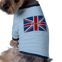 Anti drapeau d'UE les Anglais Manteaux Pour Animaux Domestiques