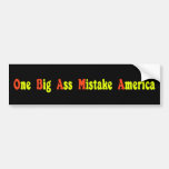 Anti grande erreur Bumpersticker d'Obama Autocollant Pour Voiture
