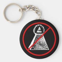Anti Illuninati Porte-clefs