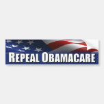 Anti Obama - abrogation OBAMACARE Adhésifs Pour Voiture