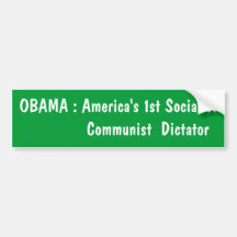 Anti Obama Adhésifs Pour Voiture