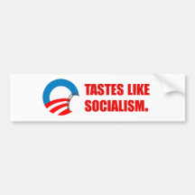 Anti-Obama Bumpersticker - les goûts aiment le soc Adhésif Pour Voiture