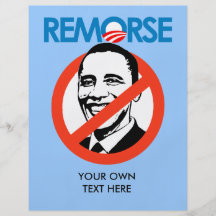 Anti-Obama Bumpersticker - remords Tract