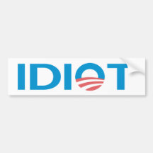 Anti Obama Bumperstickers Autocollants Pour Voiture