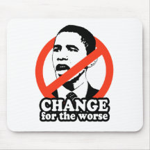 ANTI-OBAMA/CHANGEMENT POUR LE PLUS MAUVAIS TAPIS DE SOURIS
