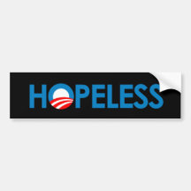 Anti-Obama - DÉSESPÉRÉ Autocollant Pour Voiture