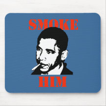 ANTI-OBAMA/LE FUMENT TAPIS DE SOURIS