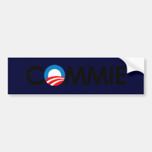 Anti-Obama - noir de coco Autocollants Pour Voiture