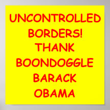 anti obama affiche