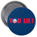 Anti-Obama - vous mensonge Badges