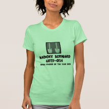 Anti prison de Bernard Madoff T-shirts